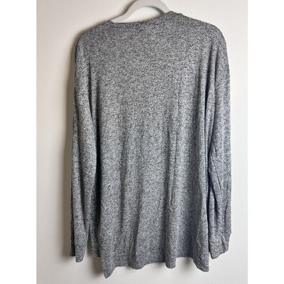 Bucees Long Sleeve Shirt Large Womens Gray Spandex‎ - Picture 2 of 4